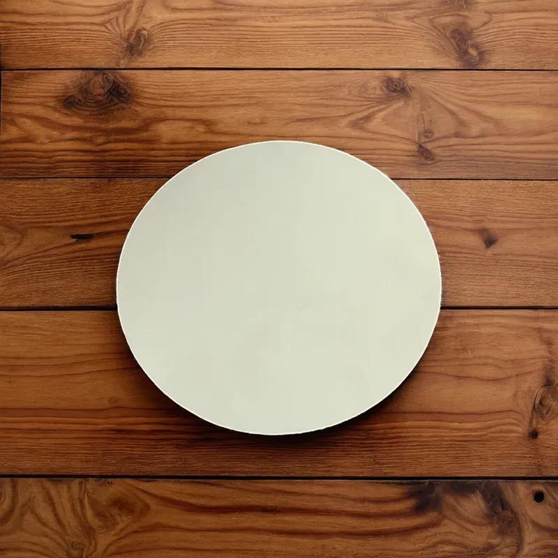 Cake Board 11 IN Corrugated Paperboard White Round 250/Case