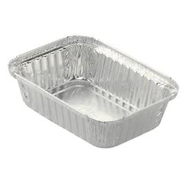 Take-Out Container Base 7.063X5.125X2 IN Aluminum Silver Oblong 500/Case