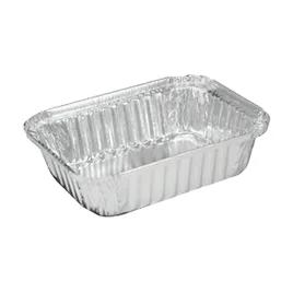Take-Out Container Base 7.063X5.125X2 IN Aluminum Silver Oblong 500/Case