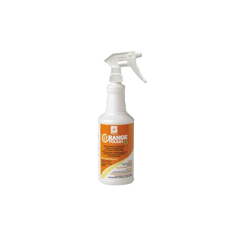 Orange Tough® 15 Orange All Purpose Cleaner Degreaser 1 QT Multi Surface Alkaline RTU D-Limonene 12/Case