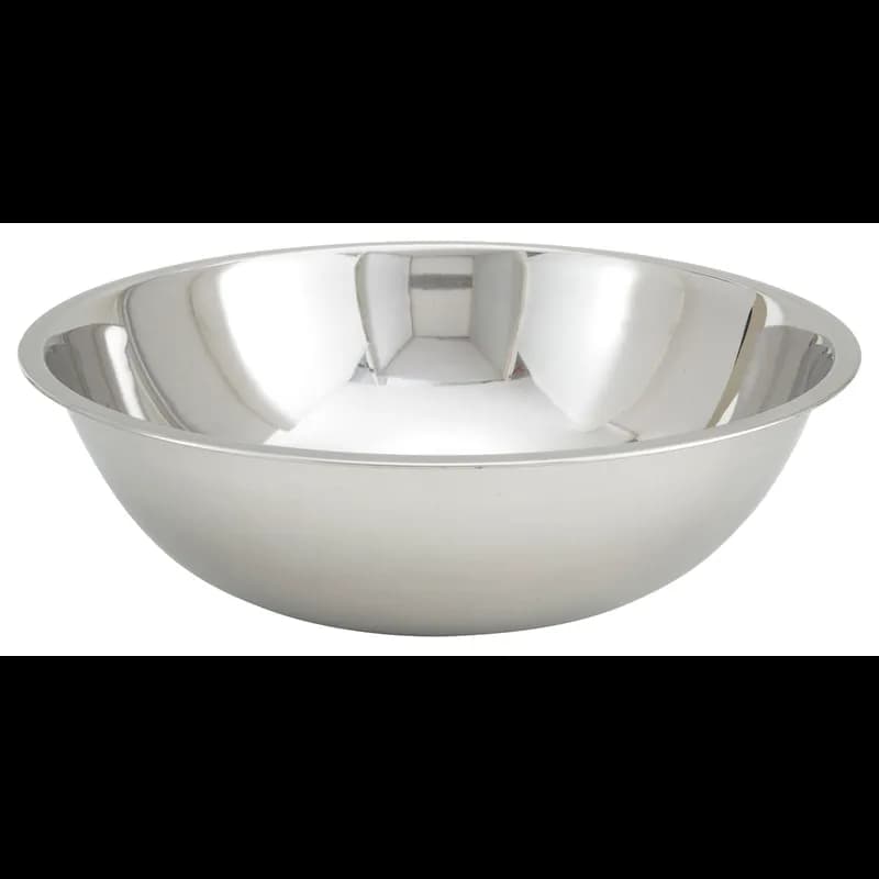 Mixing Bowl 17.75X5.125 IN 16 QT Stainless Steel Economy 1/Each