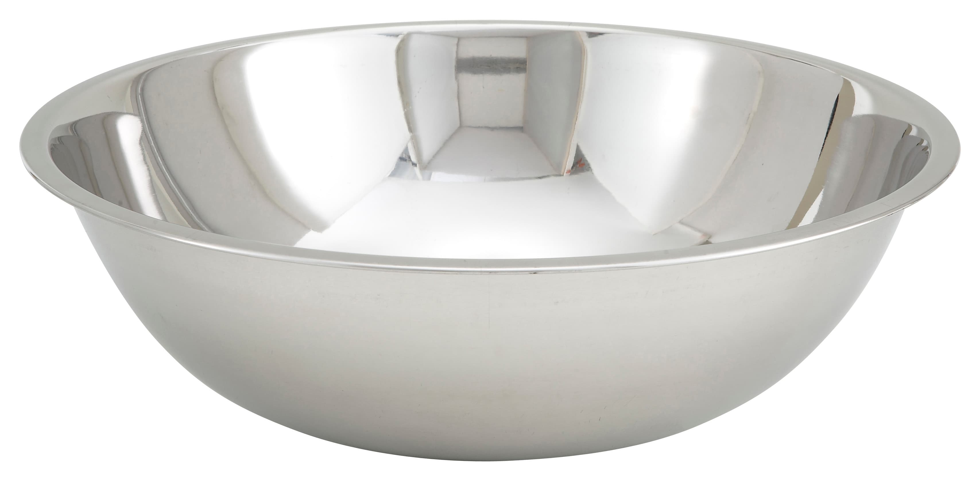 Mixing Bowl 17.75X5.125 IN 16 QT Stainless Steel Economy 1/Each