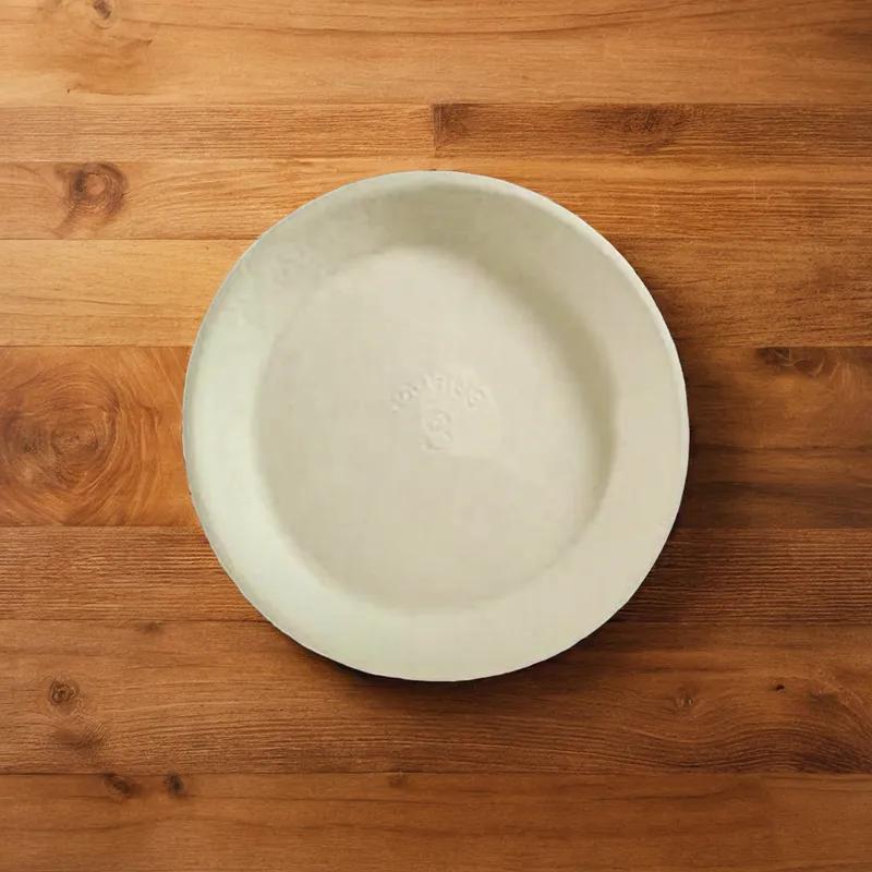 Plate 8X0.8 IN Paper Natural Round 500/Case