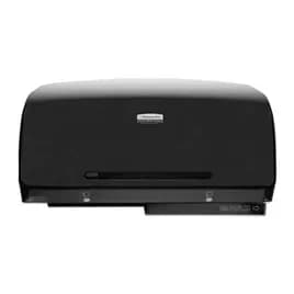 Scott® Professional Toilet Paper Dispenser 20.25X6.25X11.6 IN Wall Mount Black 2-Roll Coreless Jumbo (JRT) 1/Each