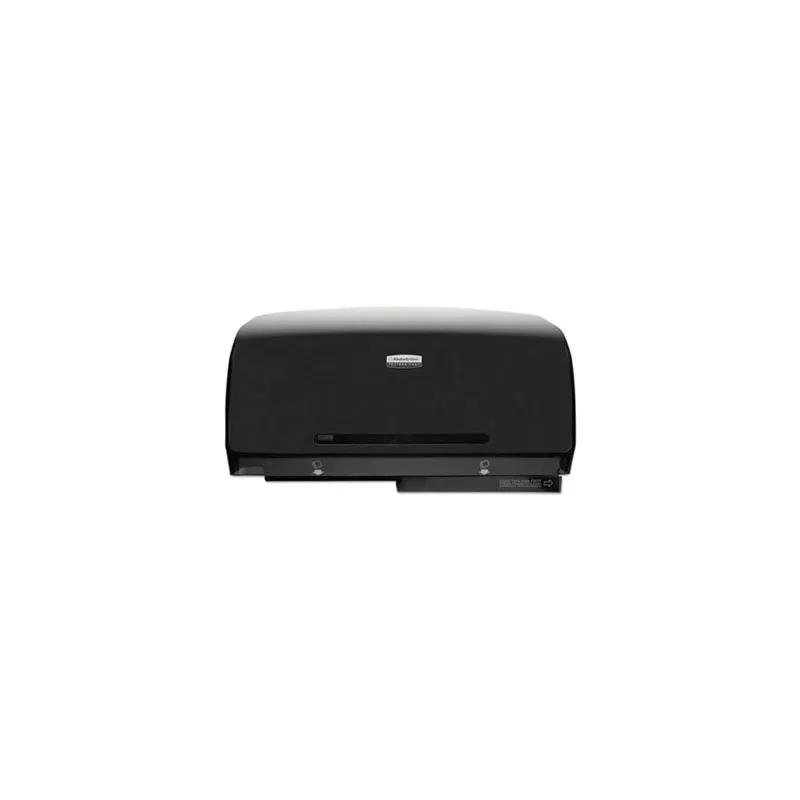Scott® Professional Toilet Paper Dispenser 20.25X6.25X11.6 IN Wall Mount Black 2-Roll Coreless Jumbo (JRT) 1/Each