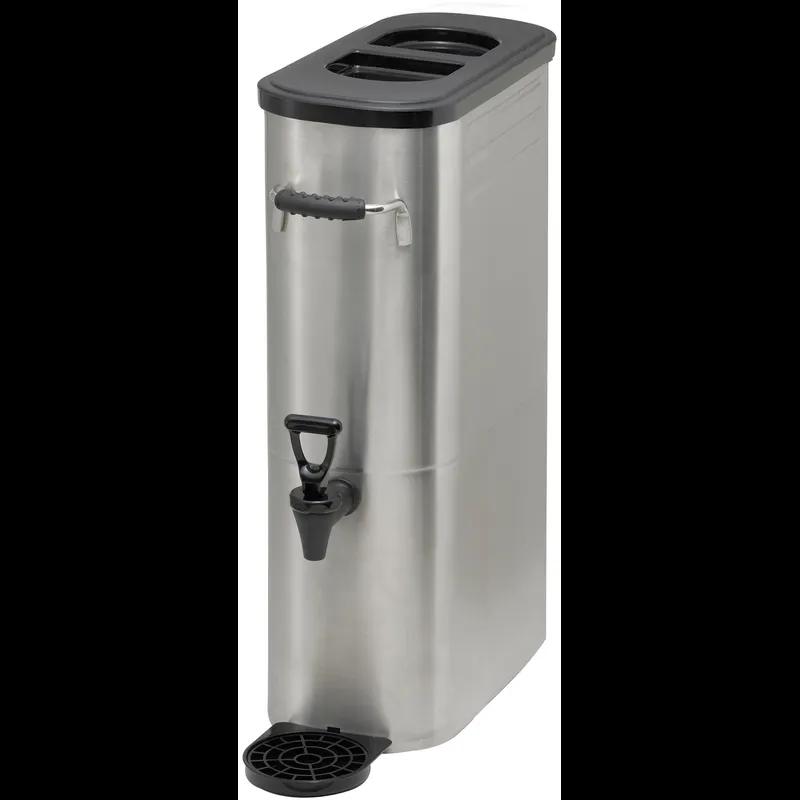 Beverage Dispenser 6.875X13.75X21 IN 3 GAL Stainless Steel Slim Base 1/Each