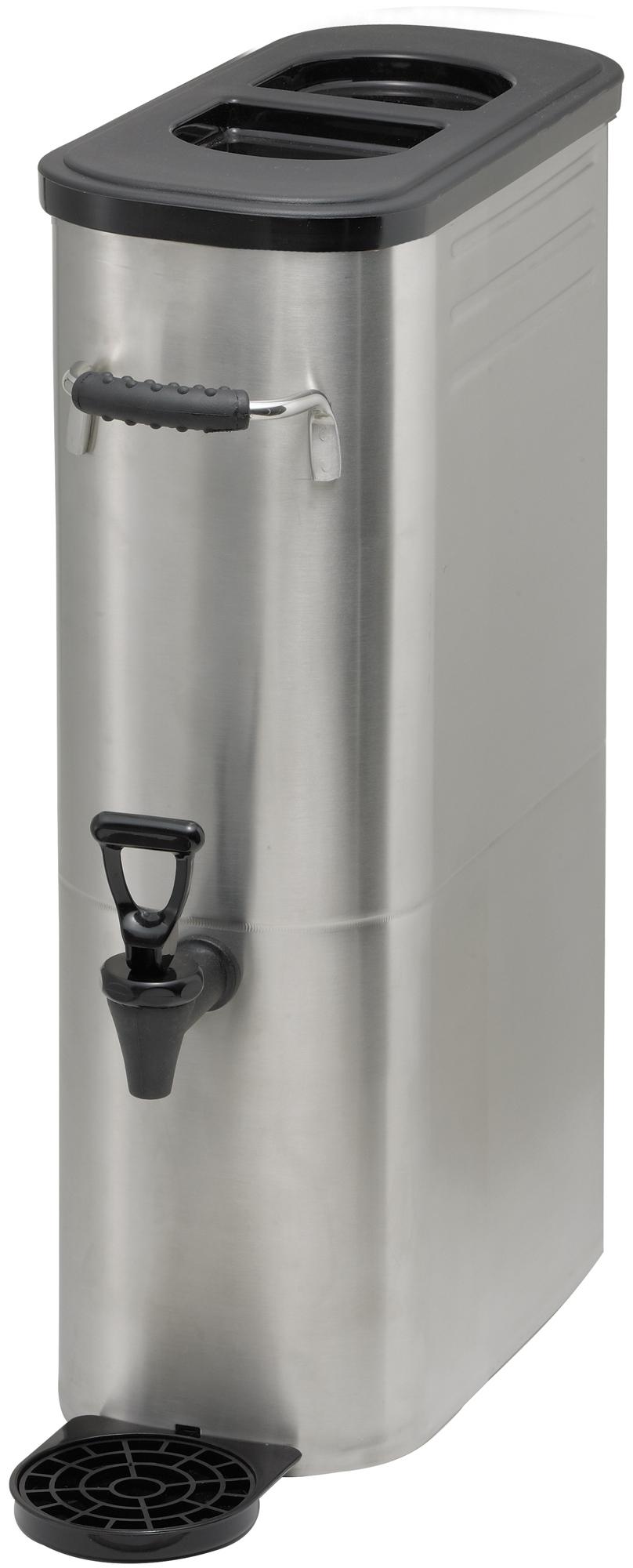 Beverage Dispenser 6.875X13.75X21 IN 3 GAL Stainless Steel Slim Base 1/Each