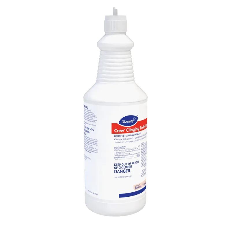 Crew® Mint Toilet Bowl Cleaner 1 QT Liquid RTU Hydrochloric Acid Clinging 12/Case