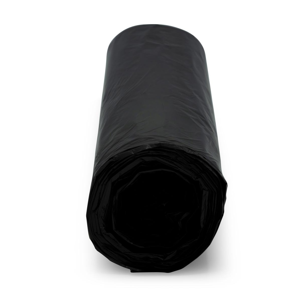 Victoria Bay Can Liner 36X58 IN 55 GAL Black LDPE 1MIL Extra Heavy 100/Case