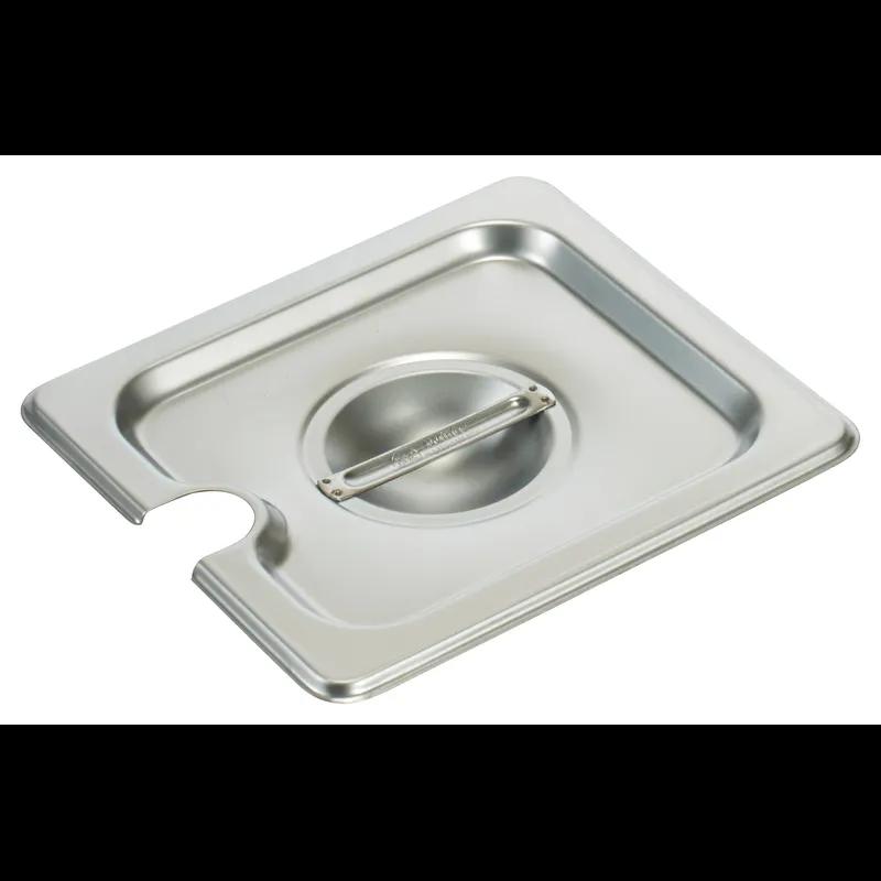 Cover 1/6 Size 18/8 Stainless Steel For Steam Table Pan Slotted 1/Each