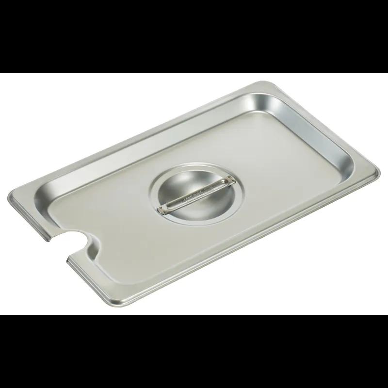 Cover 1/4 Size 18/8 Stainless Steel For Steam Table Pan Slotted 1/Each