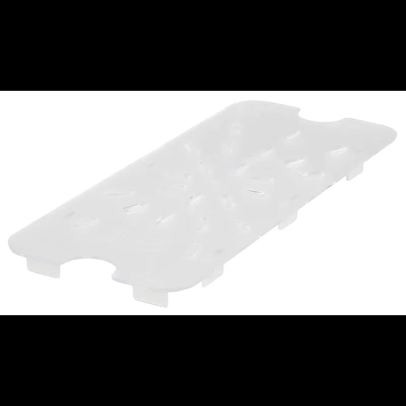 Shelf Drain 1/3 Size 10.25X4.375X0.625 IN Rectangle Plastic 1/Each