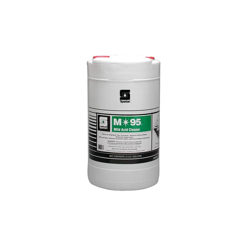 M*95® Pine Restroom Cleaner 15 GAL Multi Surface Mild Acid RTU Hydrochloric Acid 1/Drum