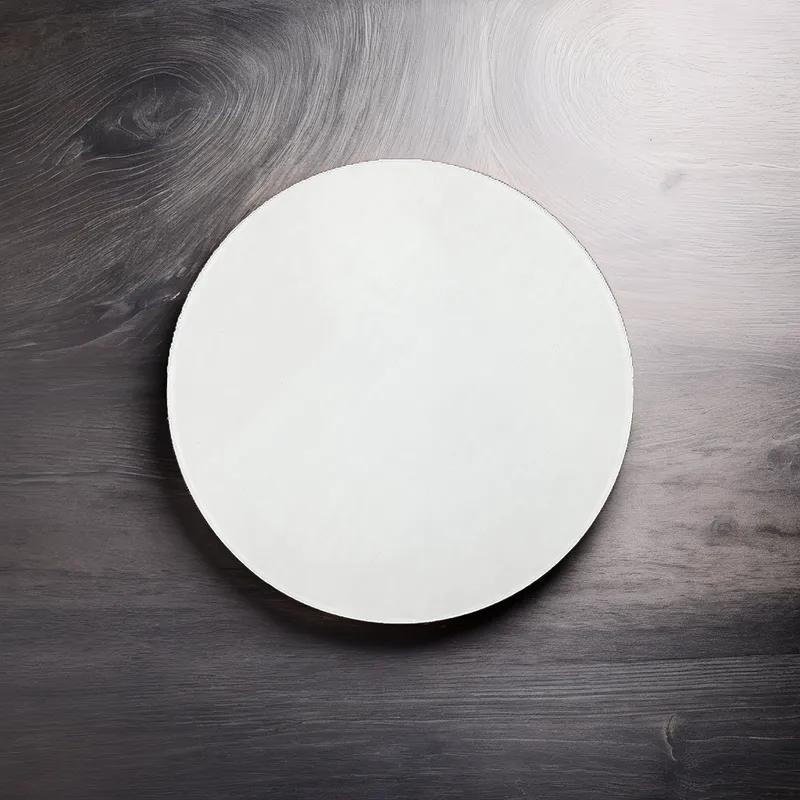 Cake Board 18 IN Corrugated Paperboard White Round Single Wall 125/Case