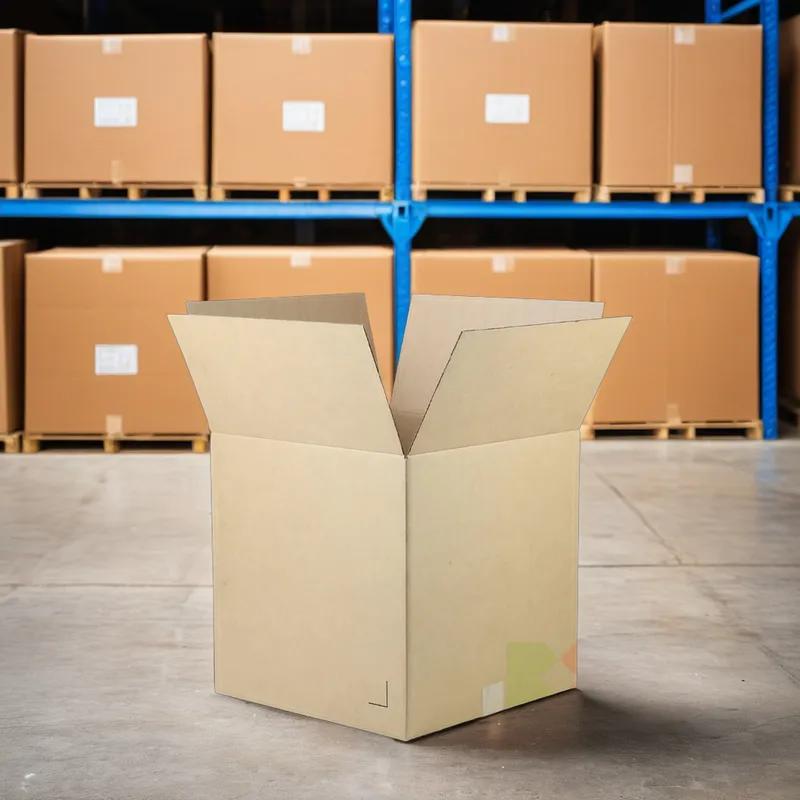 Box 12X10X6 IN Kraft Corrugated Cardboard 25/Bundle