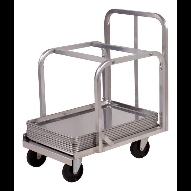 Sheet Pan Truck 28.875X20.625X33.375 IN Aluminum High Capacity Heavy Duty Swivel Casters 1/Each
