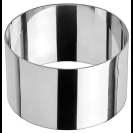 Baking Mold 3X1.75 IN Stainless Steel Round 1/Each