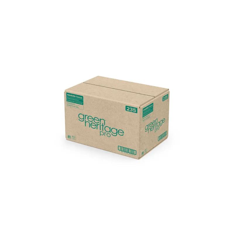 Green Heritage Pro Toilet Paper & Tissue Roll 2PLY White 500 Sheets/Roll