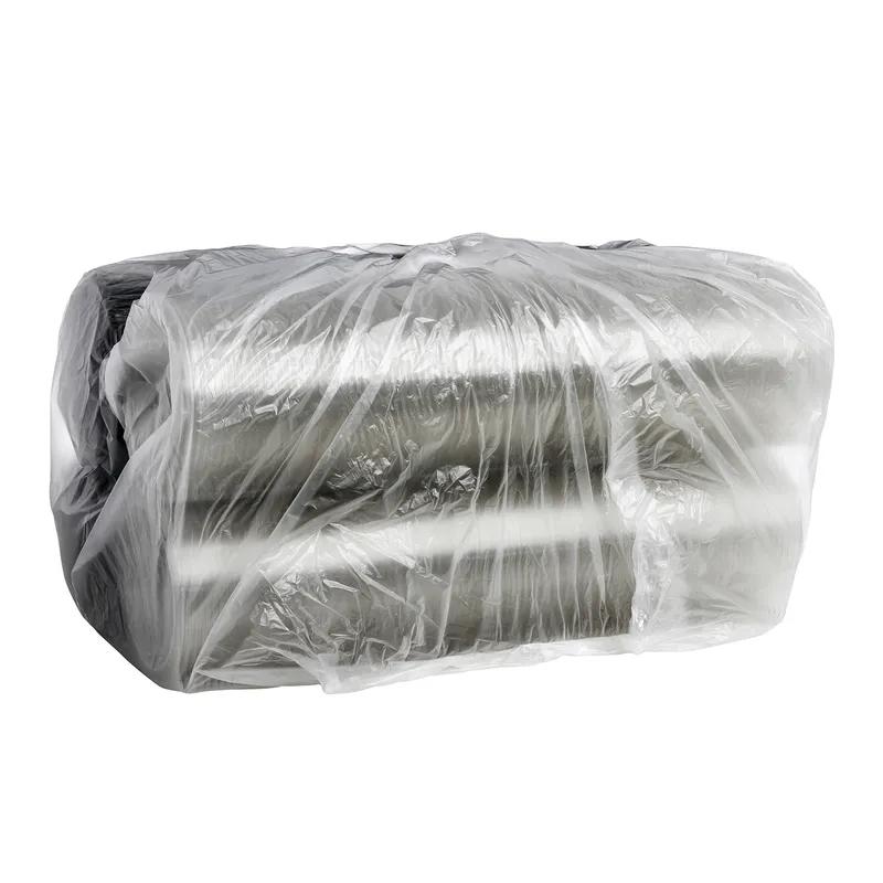 Cold Take-Out Container Hinged With Dome Lid 6X6 IN RPET Black Clear Deep 200/Case