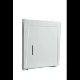 Paper Towel Dispenser Metal Wall Mount White C-Fold Multifold 1/Each