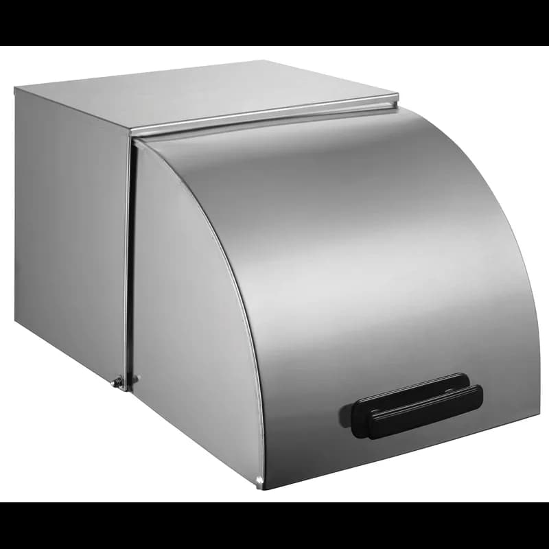 Food Pan Cover 22.13X13.5X11.75 IN 18/8 Stainless Steel Roll-Top Satin 1/Each