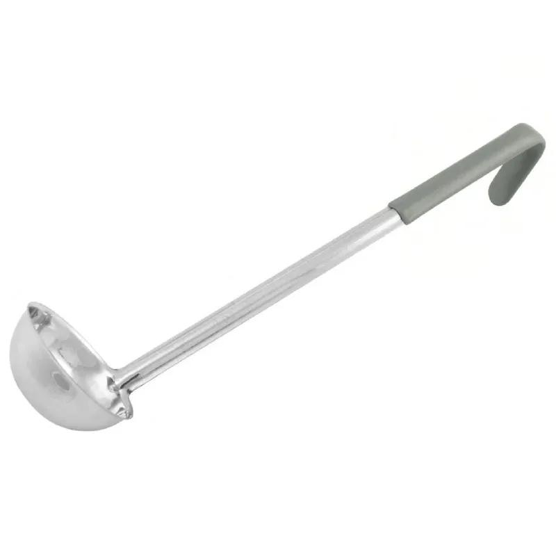 Prime Ladle 4 OZ Stainless Steel Gray 1-Piece 1/Each