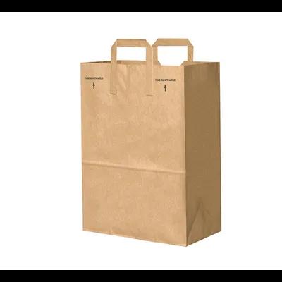 Duro® Bag 12X7X17 IN RCL 1/6 HS 3C Paper Kraft With Handle 300/Bundle
