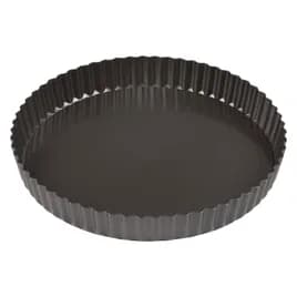Quiche & Tart Pan 10X1.438 IN Aluminized Carbon Steel Non-Stick 1/Each