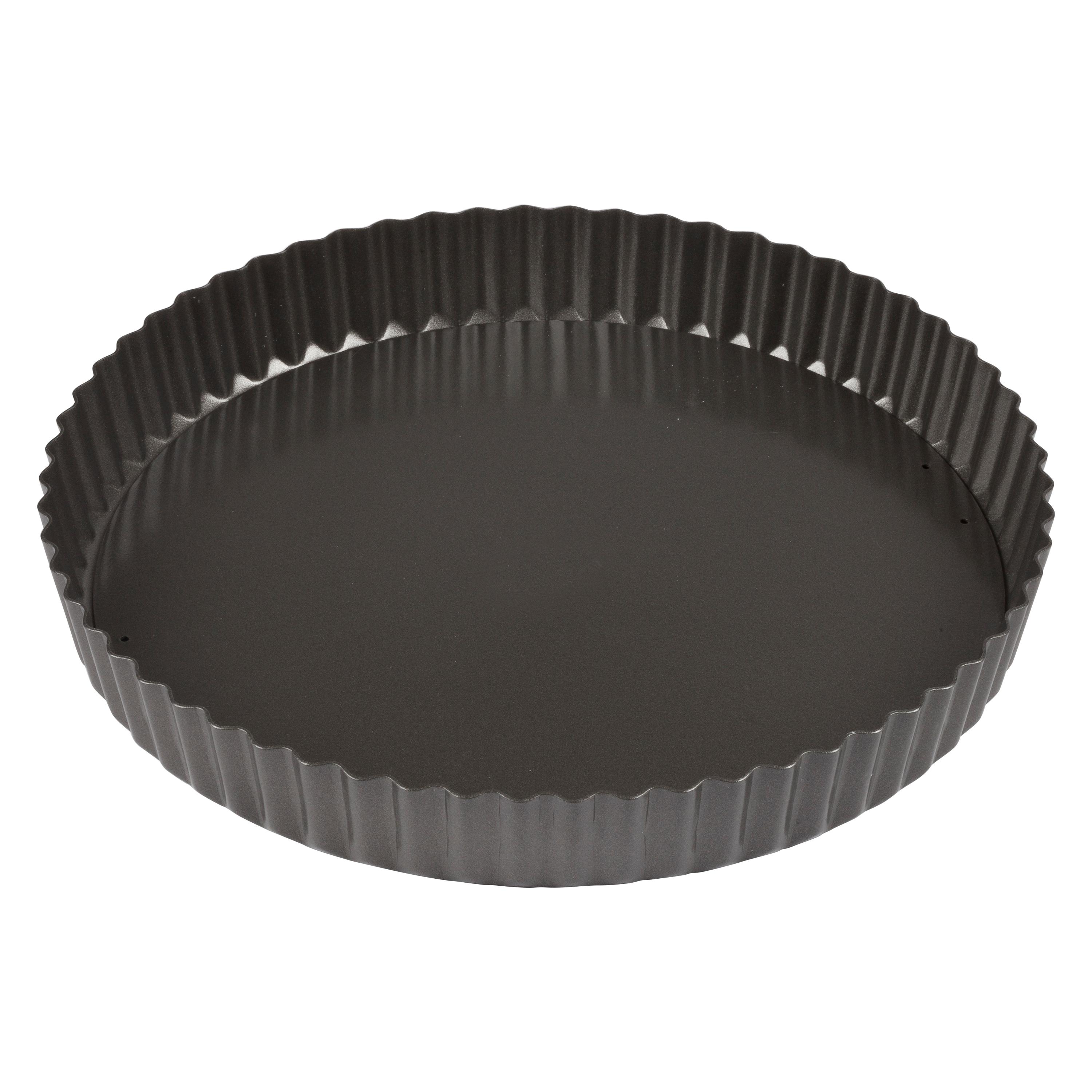 Quiche & Tart Pan 10X1.438 IN Aluminized Carbon Steel Non-Stick 1/Each