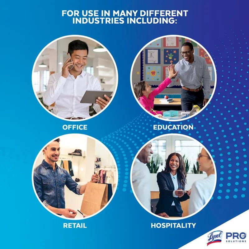 Lysol® Citrus Scent One-Step Disinfectant Multi Surface Wipe 80 Count/Pack 6 Packs/Case 480 Count/Case