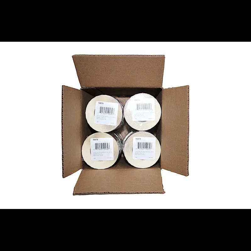 Chorizo Pork Sausage Made in Our Sausage Kitchen Ingredient Label 1.25X2 IN Red Black Oval 500 Count/Roll 20 Rolls/Case