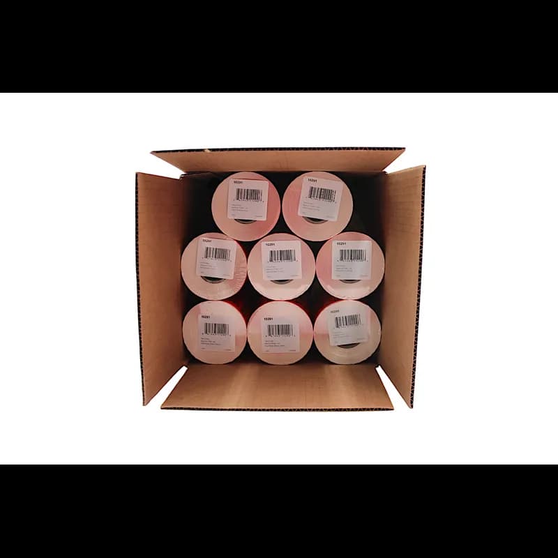 Family Pack Meat Value Family Label 3X2 IN Black Fluorescent Red 500 Count/Roll 20 Rolls/Case 10000 Count/Case