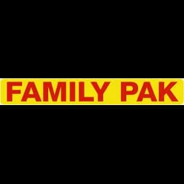 Family Pak Meat Value Family Label 1X7 IN Red Yellow 500 Count/Roll 10 Rolls/Case 5000 Count/Case