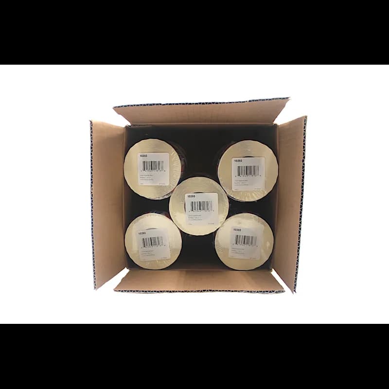USDA Inspected Beef Meat Label 1.3X1.3 IN Red White Shield 1000 Count/Roll 25 Rolls/Case 25000 Count/Case