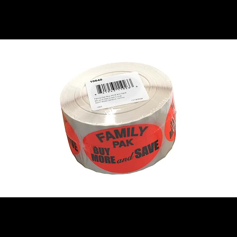 Family Pack Buy More & Save Label 2X3 IN 500/Roll