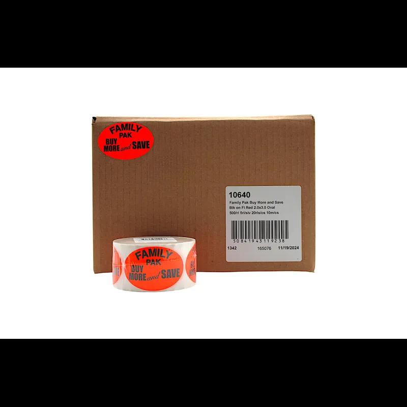 Family Pack Buy More & Save Label 2X3 IN 500/Roll