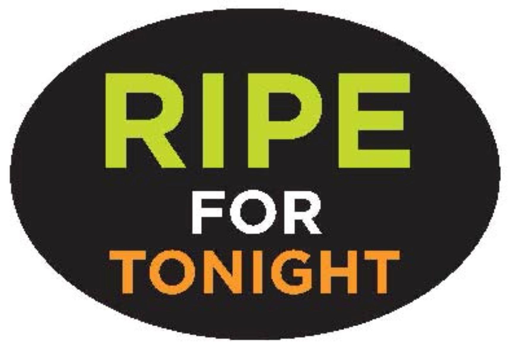 Ripe for Tonight Produce Label 0.84X1.25 IN Green Orange Black Oval 1000 Count/Roll 25 Rolls/Case 25000 Count/Case