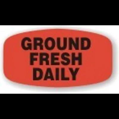 Ground Fresh Daily Label 0.625X1.25 IN 1000/Roll
