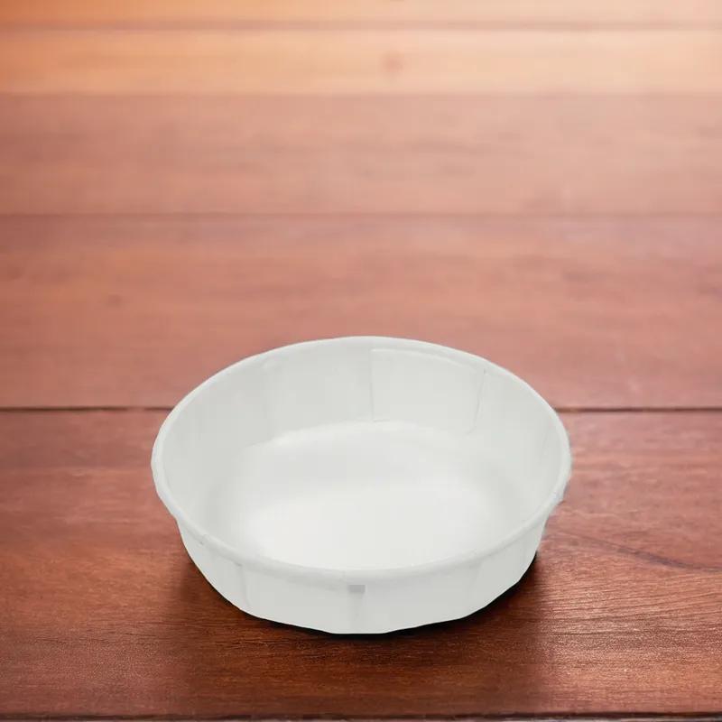 Souffle & Portion Cup 1 OZ Paper White 5000/Case