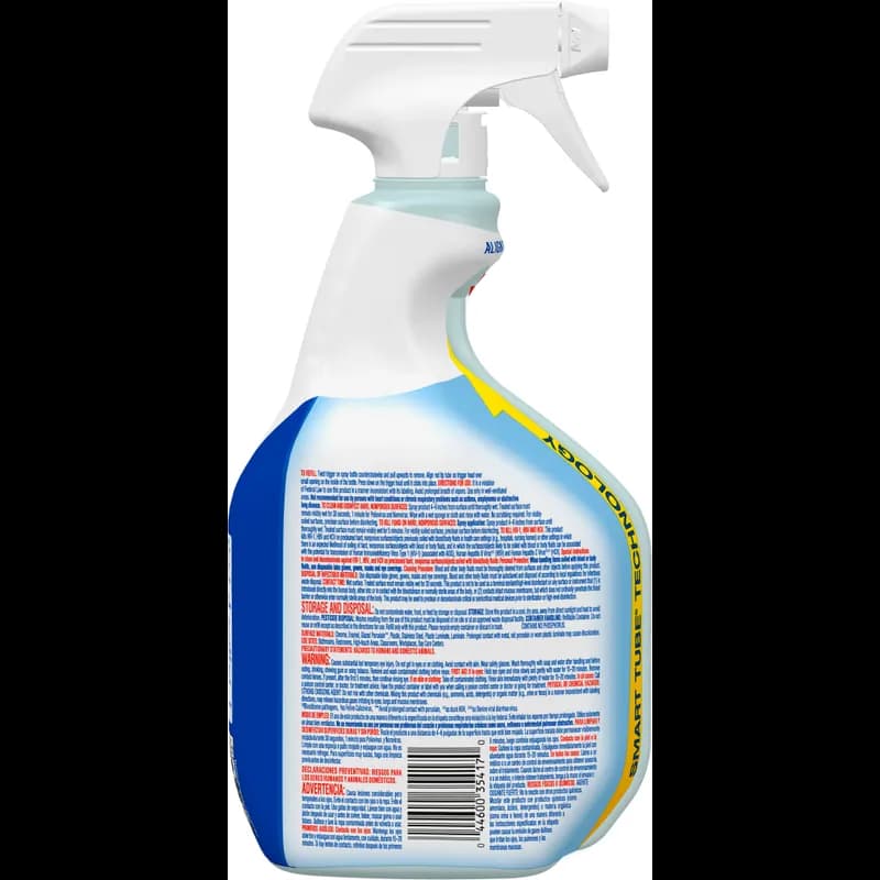Clorox® Clean-Up® Disinfectant Cleaner 1 QT Multi Surface RTU Spray Bleach Antibacterial 9/Case