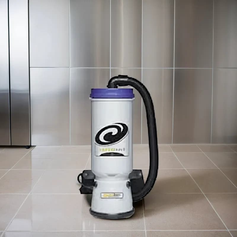 Super Coach Commercial Backpack Vacuum 10 QT With HEPA Filter With Xover Multi-Surface Two-Piece Wand Tool Kit 1/Each