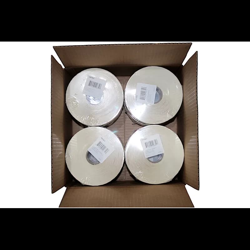 Ground Pork 80% Lean/20% Fat Meat Nutritional Label 1.5X4.125 IN Pink Black UV 1000 Count/Roll 12 Rolls/Case