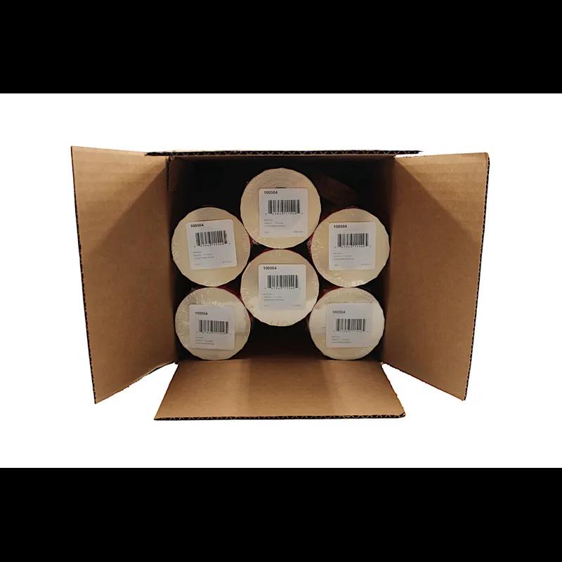 Hot Deli Label 1 IN Red Icon Circle UV 1000 Count/Roll 50 Rolls/Case 50000 Count/Case