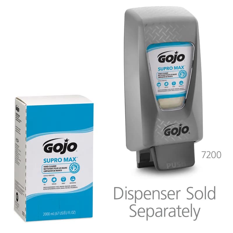 GOJO® SUPRO MAX Hand Soap Liquid 2000 mL 3.63X5.13X8.75 IN Beige Refill For PRO TDX 2000 4/Case