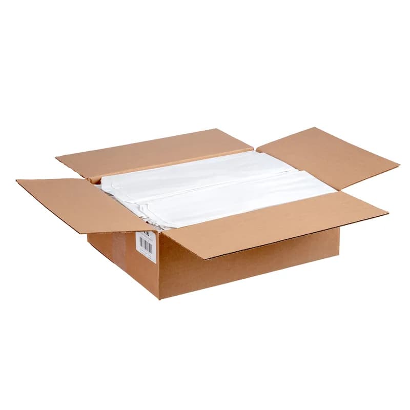 Bread Bag 6X3.5X18 IN Paper White Plain Waxed 1000/Case