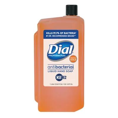 Dial Hand Soap Liquid 1 L Antibacterial 8/Case