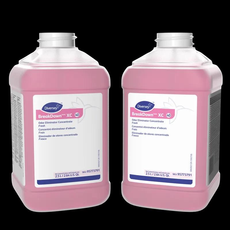 BreakDown Odor Eliminator Fresh Scent Red Liquid Concentrate 2.5 L For J-Fill® Dispenser 2/Case