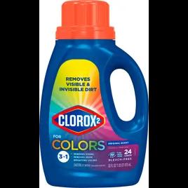 Clorox 2® For Colors Laundry Stain Remover 32 FLOZ Liquid Deodorizing 6/Case