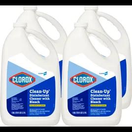 Clorox® Clean-Up® Citrus Scent One-Step Disinfectant 1 GAL Multi Surface RTU Bleach Antibacterial 4/Case