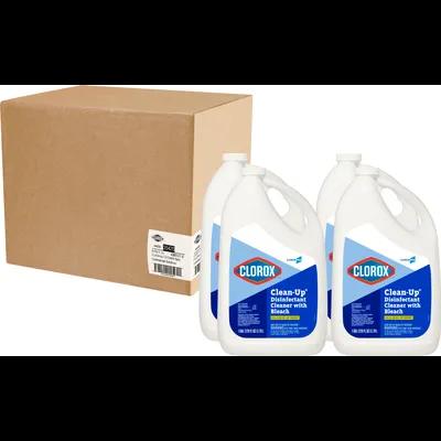 Clorox® Clean-Up® Citrus Scent One-Step Disinfectant 1 GAL Multi Surface RTU Bleach Antibacterial 4/Case
